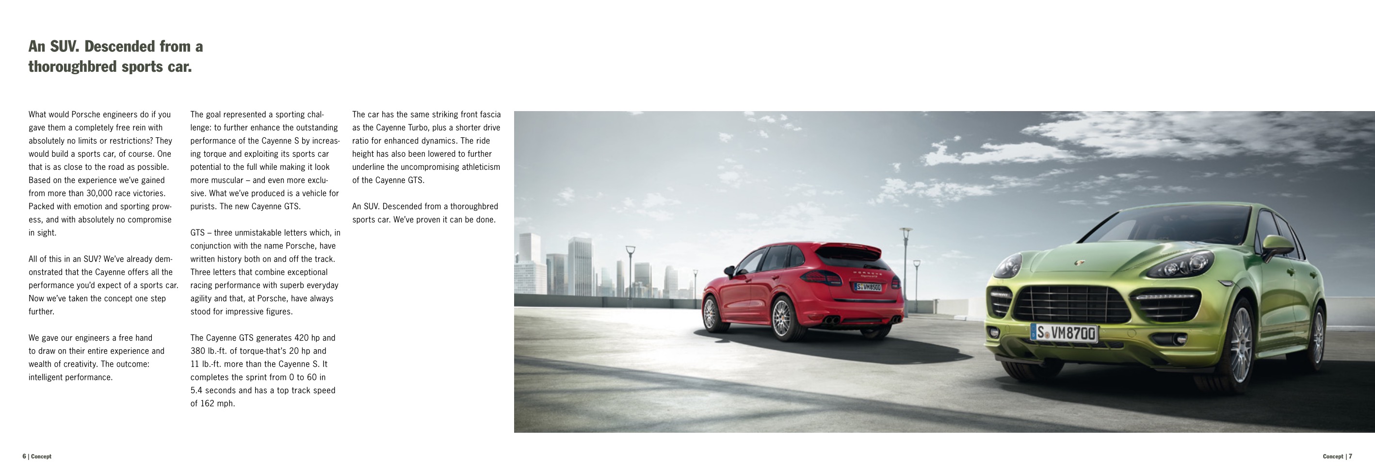 2012 Porsche Cayenne GTS Brochure Page 22